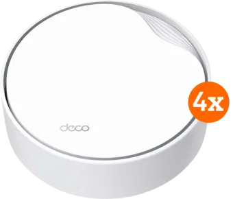 TP-Link Deco X50 PoE 4-Pack