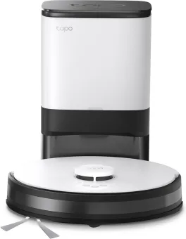 TP-Link Tapo RV 30 Plus - Robotstofzuiger met dweilfunctie- 4200Pa - laadstation- leegstation-4L stofzak TP-Link Tapo RV 30 Plus - Robotstofzuiger met dweilfunctie- 4200Pa - laadstation- leegstation-4L stofzak