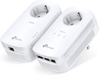 TP-Link TL-PA8033P 1200 Mbps 2 adapters (Geen WiFi) TP-Link TL-PA8033P 1200 Mbps 2 adapters (Geen WiFi)