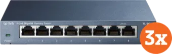 TP-Link TL-SG108 3-Pack