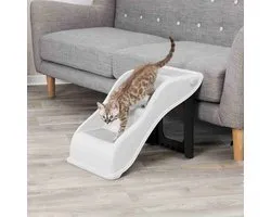 Trixie - Dierentrap - Trap - Lichtgrijs - 54L x 34B x 39H cm