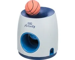 Trixie Dog Activity - Honden Speelgoed - Strategiespel Ball & Treat - Wit/Blauw - 17X17X18 cm