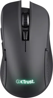 Trust GXT 923 Ybar Draadloze Gaming Muis Zwart