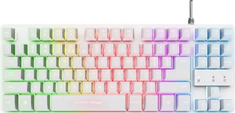 Trust GXT833W Thado TKL Gaming Toetsenbord Qwerty Wit Trust GXT833W Thado TKL Gaming Toetsenbord Qwerty Wit