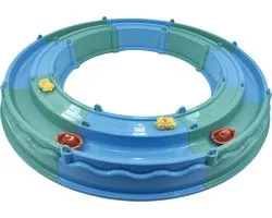 Viking Toys RE:LINE - Zandbak En Waterbaan - Inclusief 2 Auto's En 2 Bootjes - Gemaakt Van 100% Gerecycled Plastic - Geschikt Vanaf 1 Jaar