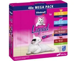 Vitakraft Liquid Snack Big Pack a 48st