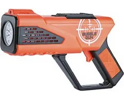 WaterBlast - Volledig Elektrische Bubbel Gun met Reservoir - Oranje