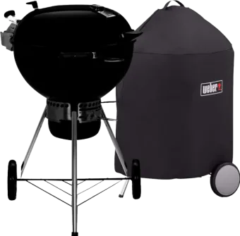 Weber Master Touch Premium SE E-5775 Zwart + Weber luxe hoes 57 cm