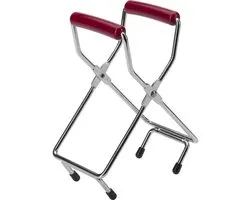 Westmark Glastang voor weckpotten met diameter tot 18 cm, verchroomd staal/kunststof, zilver/rood, 10532270
