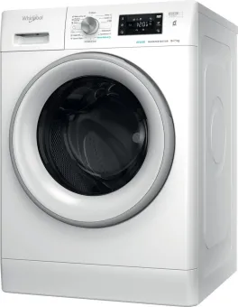 Whirlpool FFWDB 976258 SV EE, Voorbelading, Vrijstaand, Wit, Links, 9 kg, 1600 RPM Whirlpool FFWDB 976258 SV EE, Voorbelading, Vrijstaand, Wit, Links, 9 kg, 1600 RPM