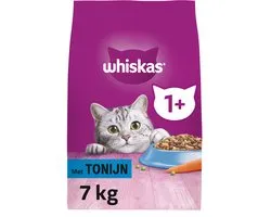 Whiskas Kattenbrokken - Adult 1+ - Tonijn - zak 7kg