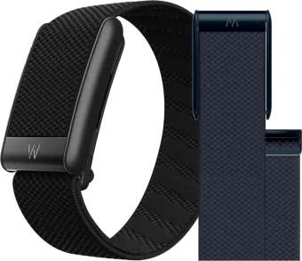 WHOOP 5.0 Peak Zwart Abonnement 1 Jaar + WHOOP 5.0 SuperKnit Luxe Band Donkerblauw