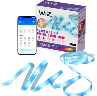 WiZ RGB Lightstrip - Gekleurd Licht - 30 meter