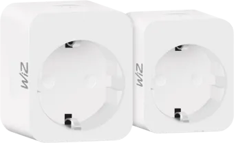 WiZ Slimme Stekker met verbruiksmeter 2-pack