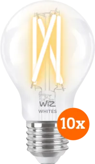WiZ Smart Filament lamp Standaard 10-pack - Warm tot Koelwit Licht - E27