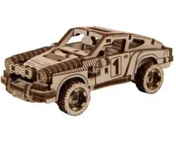 Wooden City Modelbouwset Racecar Superfast - 9,7 cm, hout