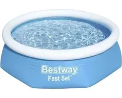 Bestway Uitbreidingszwembad - 244x61 cm - Met Opblaasbare Kraag