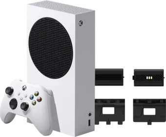 Xbox Series S + BlueBuilt Oplaadbare Batterijen