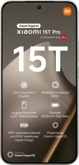 Xiaomi 15T Pro 512 GB Grijs 5G
