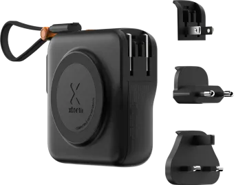 Xtorm TravelPro 30W 3-in-1 MagSafe Powerbank 10.000mAh Zwart