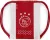 Ajax-gymtas wit/rood