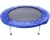 Alert Opvouwbaar Fitness Trampoline 97 cm Blauw/Zwart