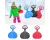 Allerion(R) Glijschotel Slee met Handvat - Plastic Kunststof Slee - Sleeen - Slee - 1 stuk