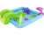 Bestway Kinderzwembad met Glijbaan - Incl. Opblaas Waterspeelgoed - 239 x 206 x 86 CM - 308 L - Waterdieren