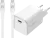 BlueBuilt Power Delivery Universele Oplader 65W + usb C oplaadkabel (2m) Wit