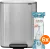 Brabantia Bo Pedal Bin 2 x 30 Liter Rvs Fingerprint Proof + Vuilniszakken (120 stuks)