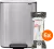 Brabantia Bo Pedal Bin 60 Liter Rvs Fingerprint proof + Vuilniszakken (120 stuks)