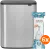 Brabantia Bo Touch Bin 2 x 30 Liter Rvs Fingerprint Proof + Vuilniszakken (120 stuks)