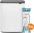 Brabantia Bo Touch Bin 2 x 30 Liter White + Vuilniszakken (120 stuks)