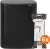 Brabantia Bo Touch Bin 60 Liter Matt Black + Vuilniszakken (120 stuks)