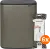 Brabantia Bo Touch Bin 60 Liter Platinum + Vuilniszakken (120 stuks)