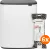Brabantia Bo Touch Bin 60 Liter White + Vuilniszakken (120 stuks)