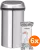Brabantia Touch Bin 60 Liter Rvs Fingerprint Proof + Vuilniszakken (120 stuks)