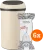 Brabantia Touch Bin 60 Liter Soft Beige + Vuilniszakken (120 stuks)