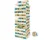 BS Toys Grote Toren Spel - Toren Bouwen speelgoed - XXL Outdoor spel - Balanstoren - Stapeltoren - Stapelspel - Vallende toren - Spelletjes voor kinderen - Buiten speelgoed Tuin - Buitenspel - Buiten Spellen - Kinderspeelgoed vanaf 3 Jaar