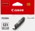 Canon CLI-531GY Cartridge Grijs
