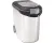 Curver Voedselcontainer Hond of Kat - 35L - 12KG - 28x49x42,5cm - Metallic