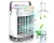 Elcostar(R) Premium Portable Airco - Mini Airco - 2026 Model - Mobiele Airco - Luchtkoeler 4-in-1 - 4 windsnelheden, 2 luchtbevochtingsstanden &amp; Timer - Aircooler - Draagbare Airco - Lekvrij - Airco - Wit