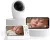 eufy Baby E21 Babyfoon - Baby Monitor - 4K Camera - Hybride Wi-Fi - App- en Monitorbediening - Ultrahelder Nachtzicht - Pan-Tilt - 8* Zoom - Draagbare Camera met Ingebouwde Batterij - ANR - Slimme Waarschuwingen