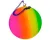 Gametime bal rainbow aan koord 21cm