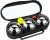 Get &amp; Go Jeu de Boules Set IV - 3 Ballen - Chroom/Zwart