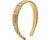 Glitter Haarband / Diadeem - Goud / Gold | Polyester / Plastic | Fashion Favorite