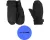 Heatkeeper - Mega thermowanten kinderen - Zwart - 9/12 Jaar - 2-Paar - Warme wanten kinderen