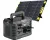 Heko Solar(R) Master 1000 + Unfold 100 - Powerstation met Zonnepaneel - 1000W (2000W Piek) - 933Wh Capaciteit - 100W Zonnepaneel - Draagbaar - Generator - Voor Noodpakket, Stroomuitval, Kamperen en Outdoor