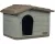 Hondenhok - Huisdierhuis - Bruin/Groen - 65x46x48cm