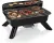 Houtskool BBQ en Elektrische Barbecue - Princess 112252 Hybride Barbecue - Tafelmodel - 2000W - 44x 29cm - Gebruik elektrisch of met kolen - Geschikt voor gebruik op balkon - bbq accesoires